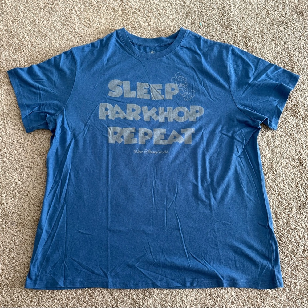 Disney Parks | Walt Disney World Eat Sleep Parkhop Repeat Short Sleeve Shirt